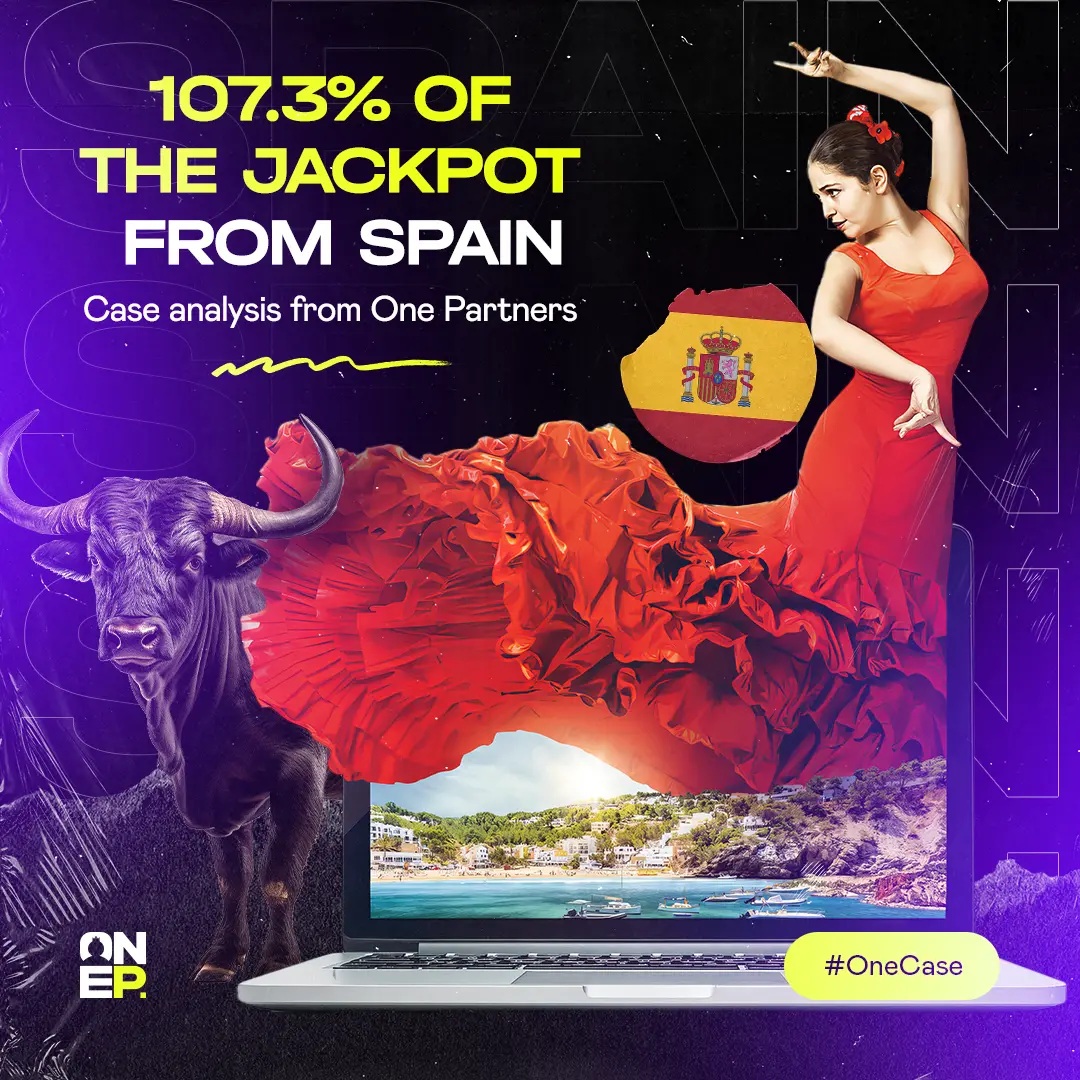 107.3% of the jackpot from Spain. Case analysis from One Partners image